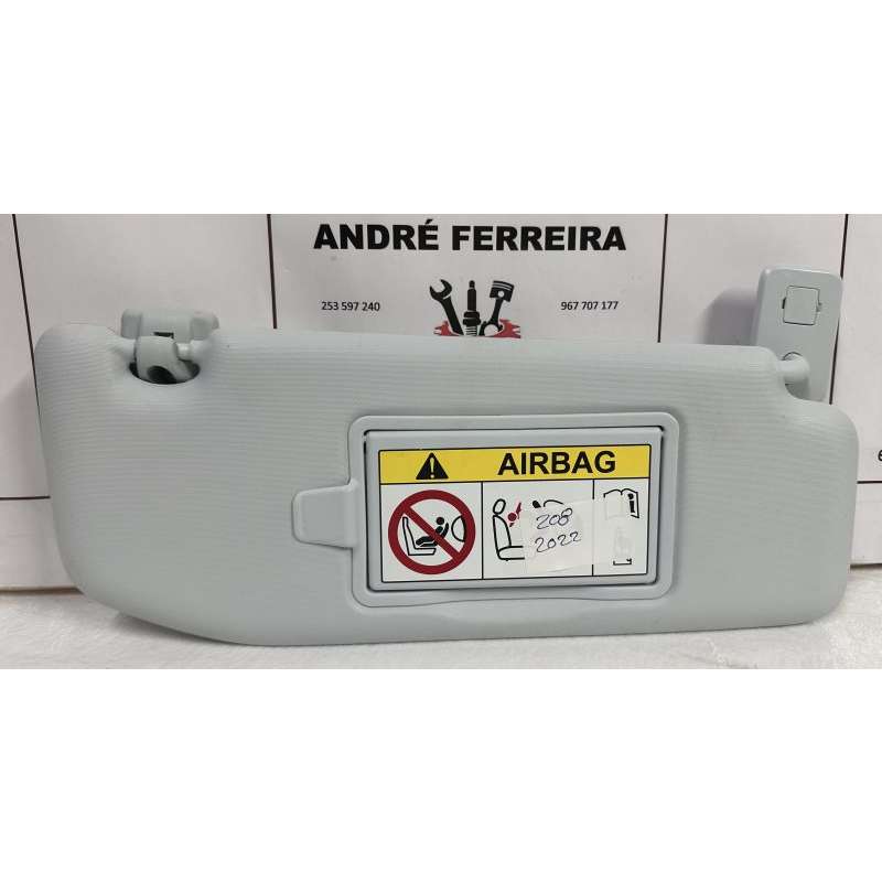 PALA DE SOL DIREITA PEUGEOT 208 ANO-2022